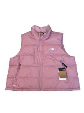The North Face Women’s Hydrenalite 600  Down Pink Full Zip Puffer Vest XXL NWT